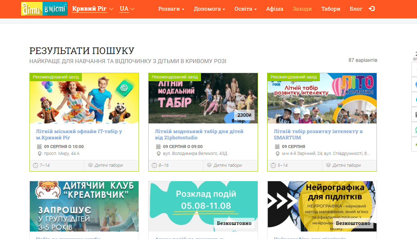 kryvyirih.dityvmisti.ua - Діти в місті Кривий Ріг — изображение 4